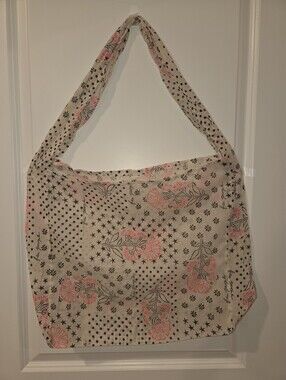 Free People Floral Star Tote Bag LARGE